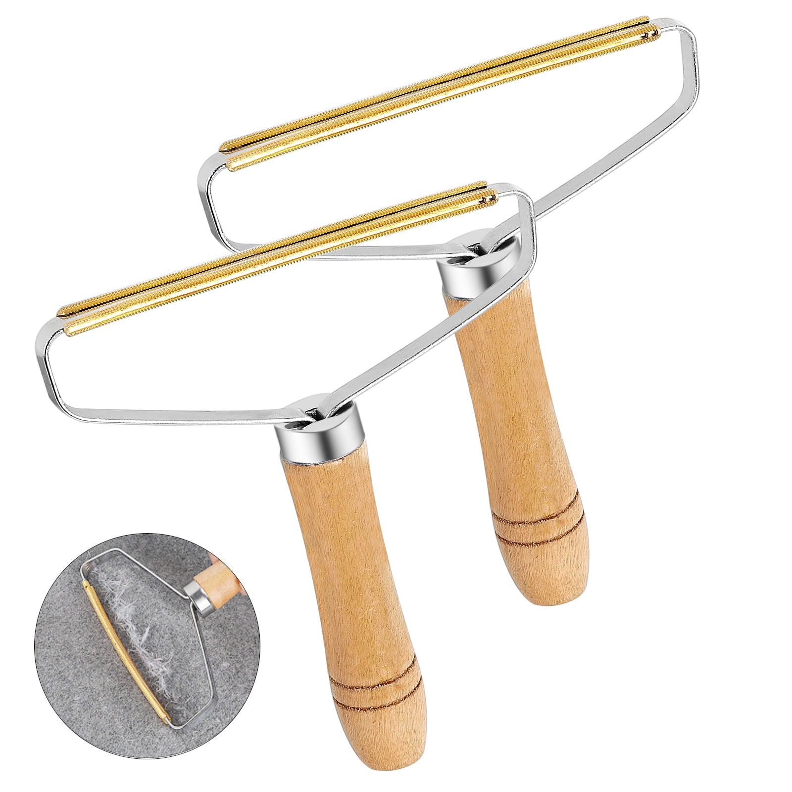 Juhenon Lint Remover， Clothes Fuzz Remover Fabric Shaver， Portable Lint Rollers， Pet Hair Remover for Clothing Sweater Coat， (2 PCS)