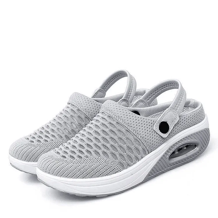 [Clearance Sale 48% OFF] -Women Walking Shoes Air Cushion Slip-On Shoe