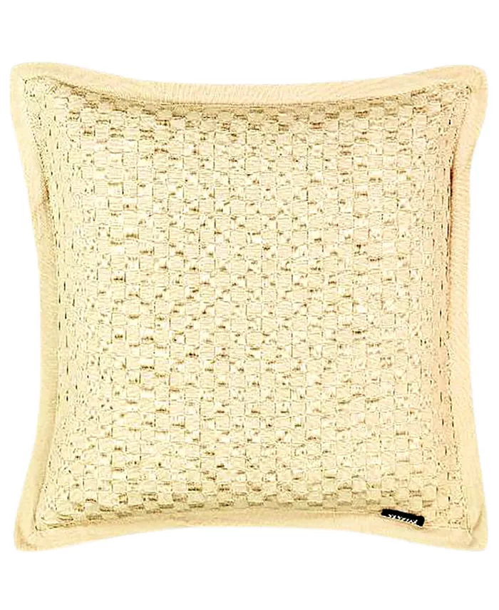 Mod Lifestyles Honeycomb Texture Lumbar Pillow Flange Edge， 20
