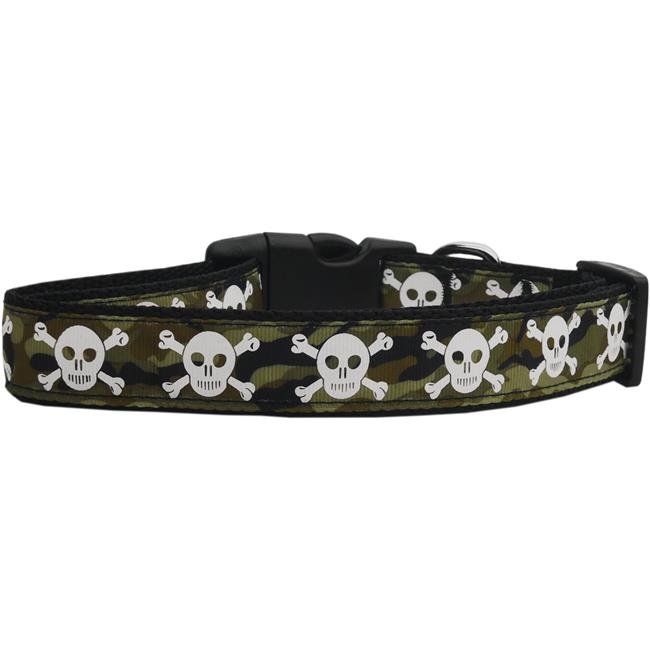 Mirage Pet 125-150 CT Camo Skulls Nylon Cat Collar