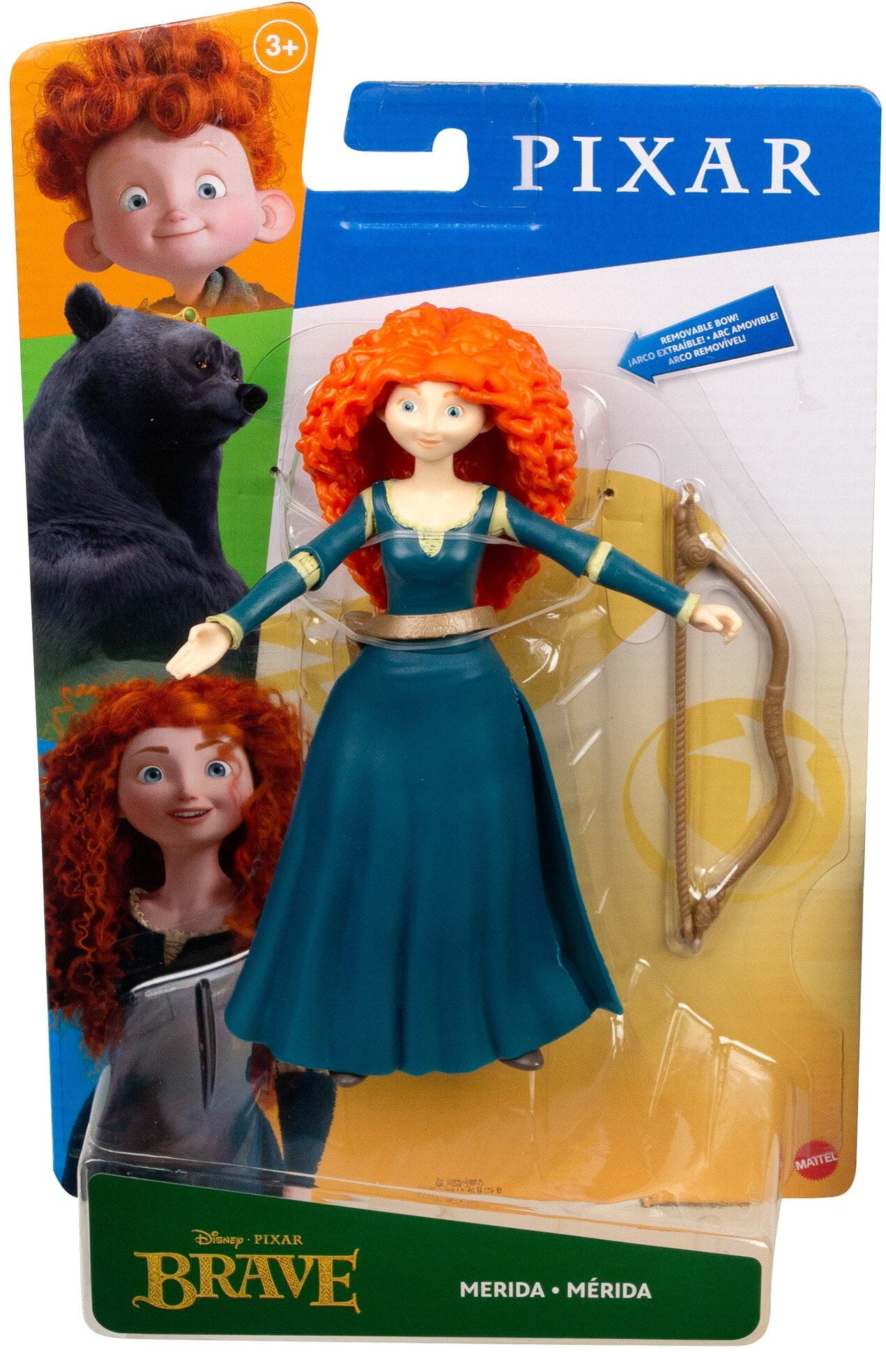 Disney/Pixar Brave Merida Action Figure Movie Character Toy For 3 Year Olds and Up