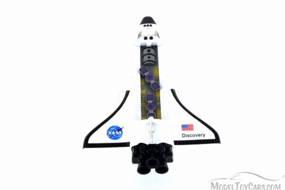 Pullback Discovery Space Shuttle， White - Daron PMT51355 -  Diecast Model Toy Spacecraft (Brand New but NO BOX)