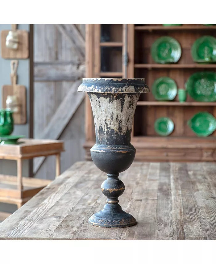 Park Hill Collection Black Mantel Urn