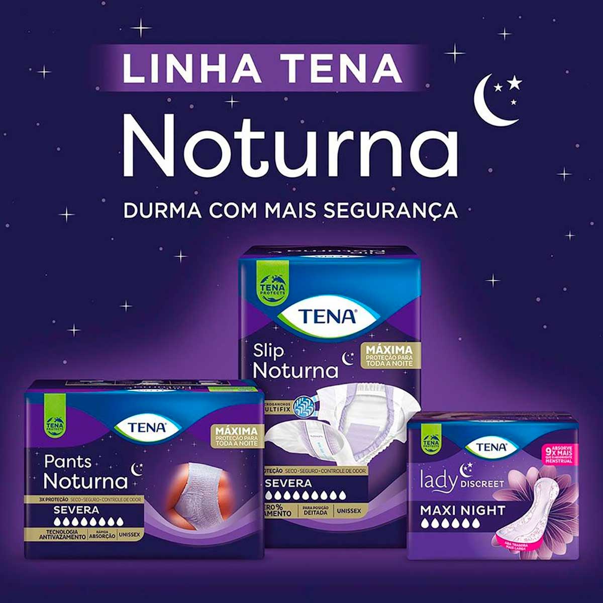 Fralda Geriatrica Noturna M Tena Slip 7 Unidades