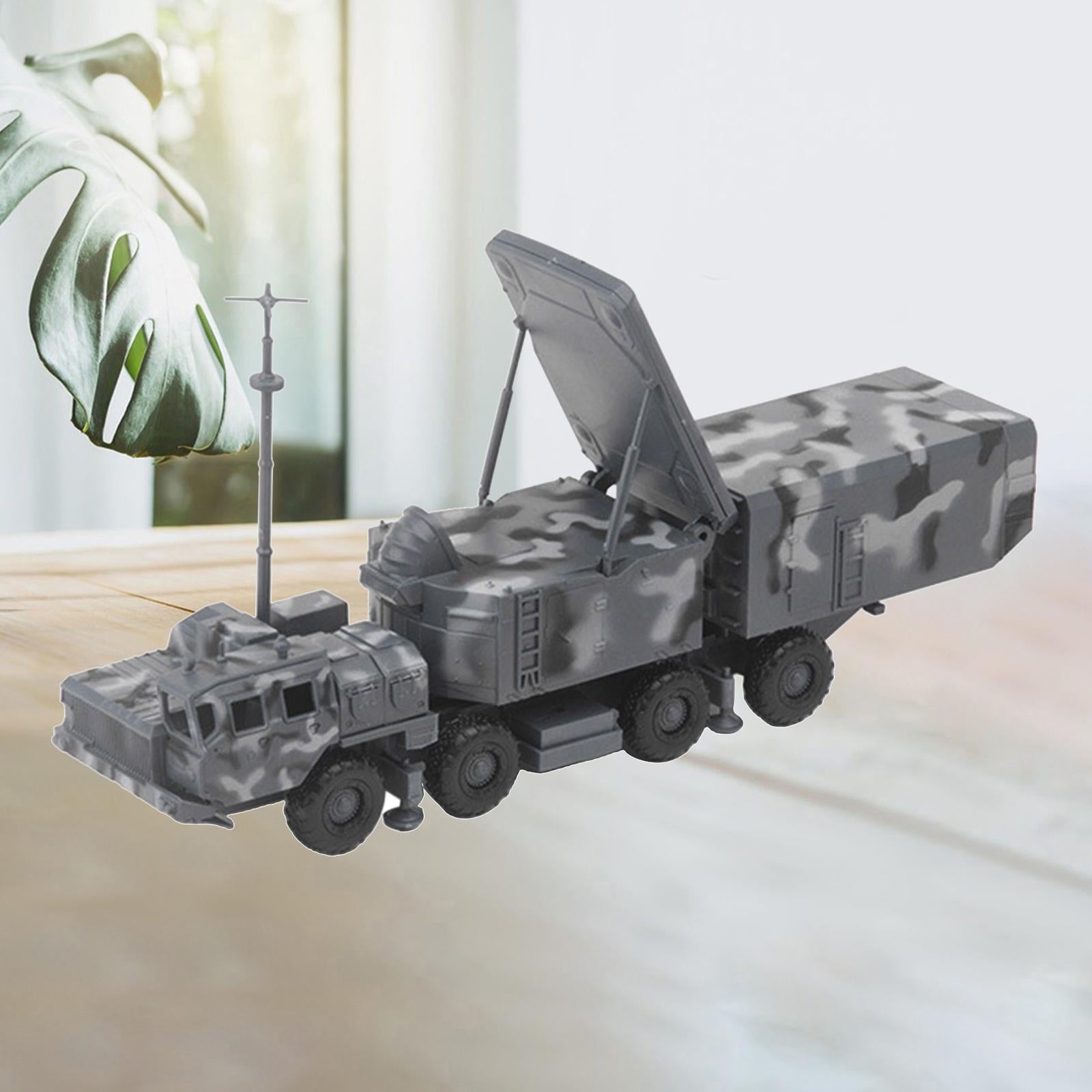 1/72 S-300 Systems Vehicle，Simulation Construction Car Model Grey