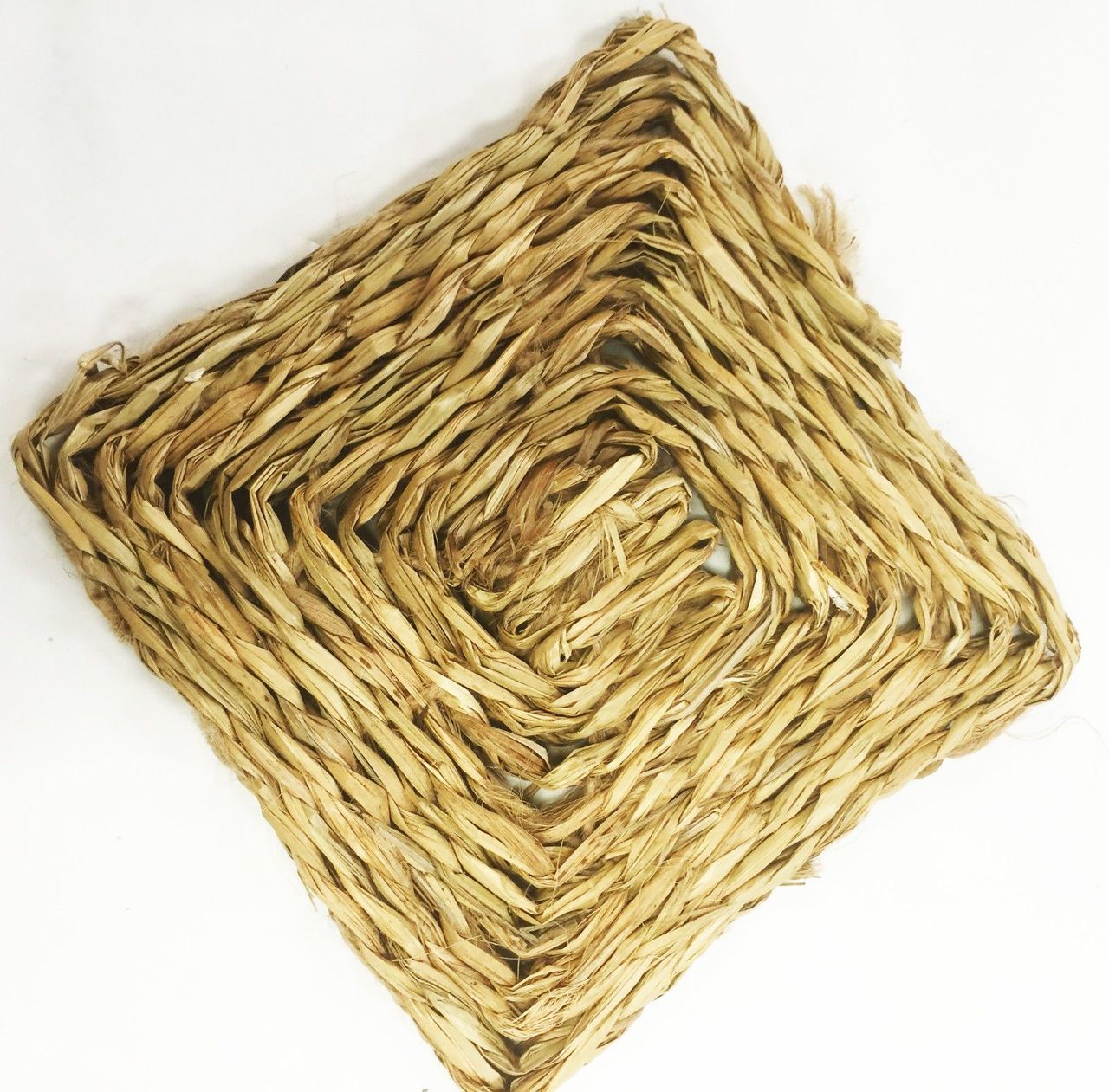 1295 Seagrass Mat Square 6 Inch