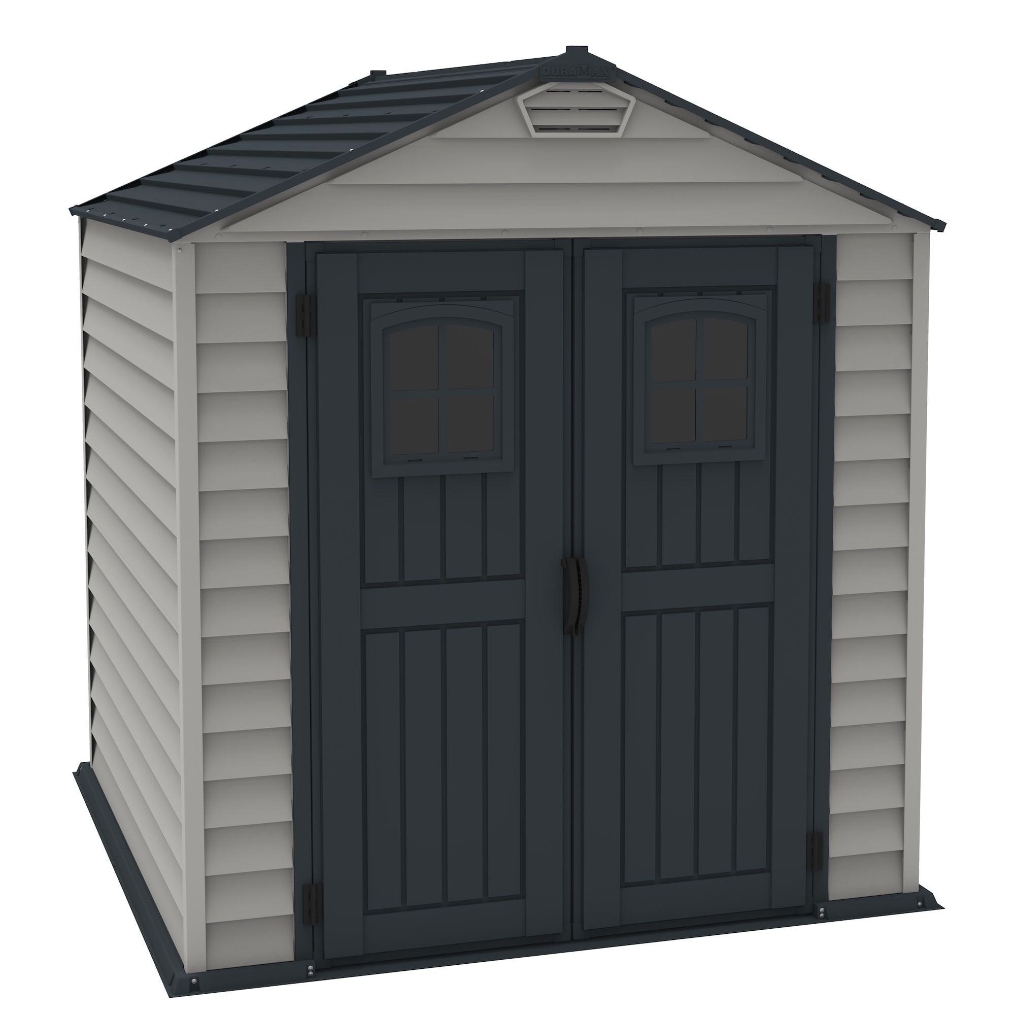 Duramax 7x7 StoreMax Plus Vinyl Shed w/molded floor (East Coast Purchase Only)