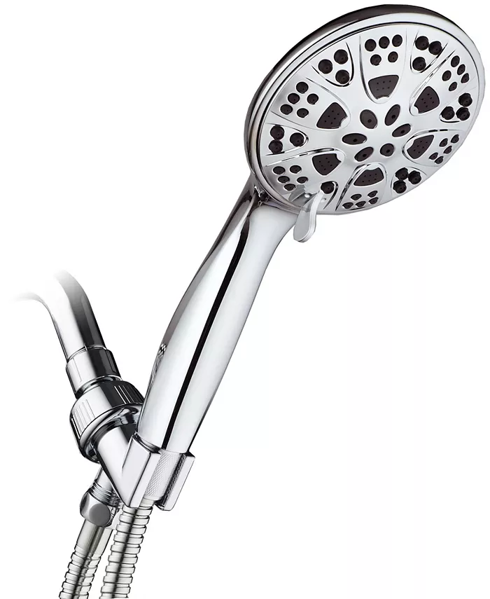 Aquadance High-pressure Hand Held Shower Head with Hose