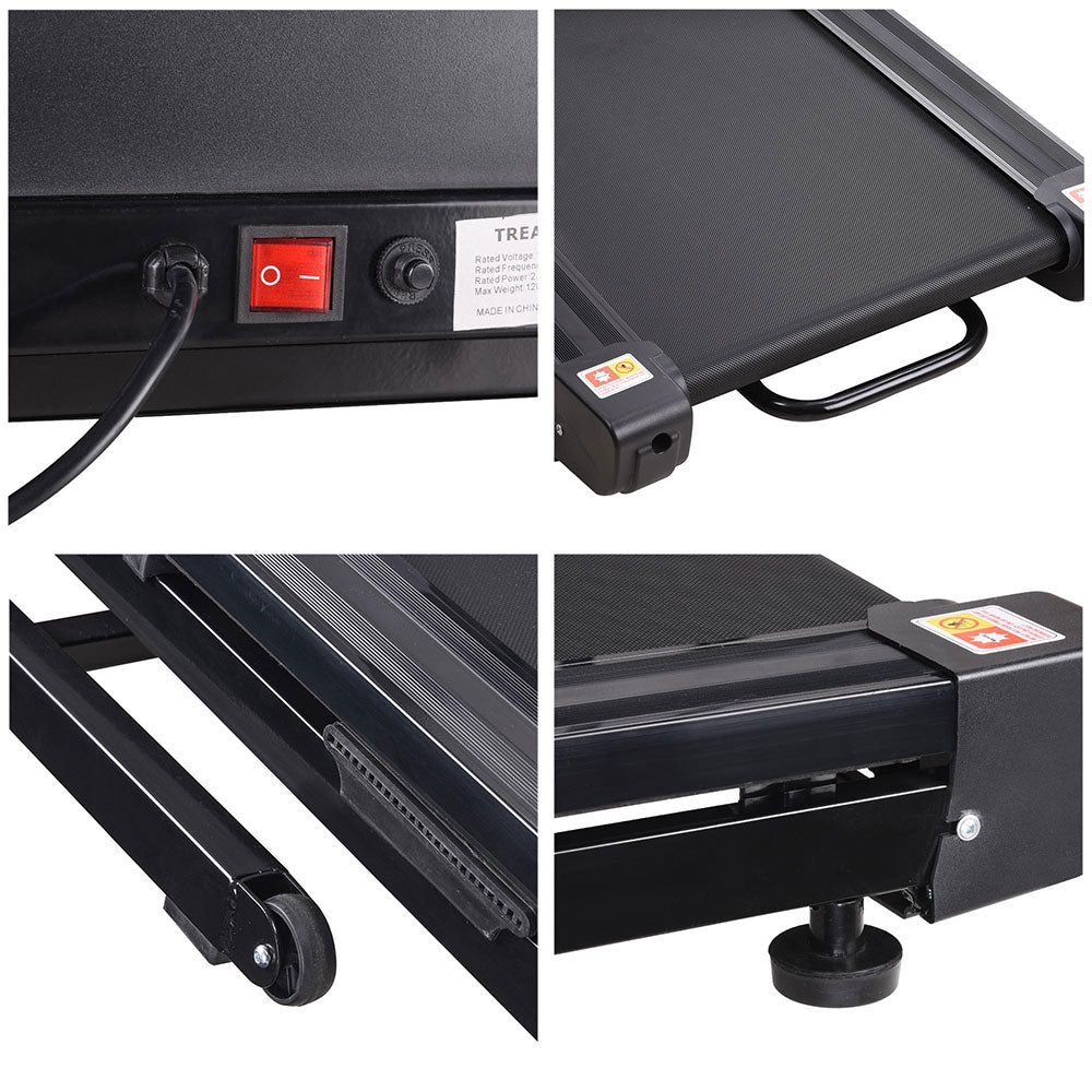 Yescom Folding Treadmill with Speaker 2.25HP 47x17in Running Belt