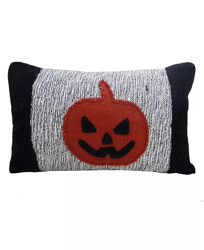 Vibhsa Halloween Pumpkin Throw Pillow， 24