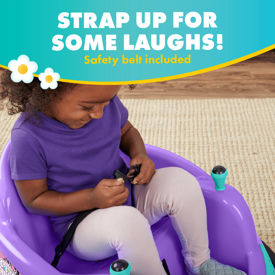 Gabby's Dollhouse 6V Bumper Car， Battery Powered， Electric Ride On by Flybar， With Charger