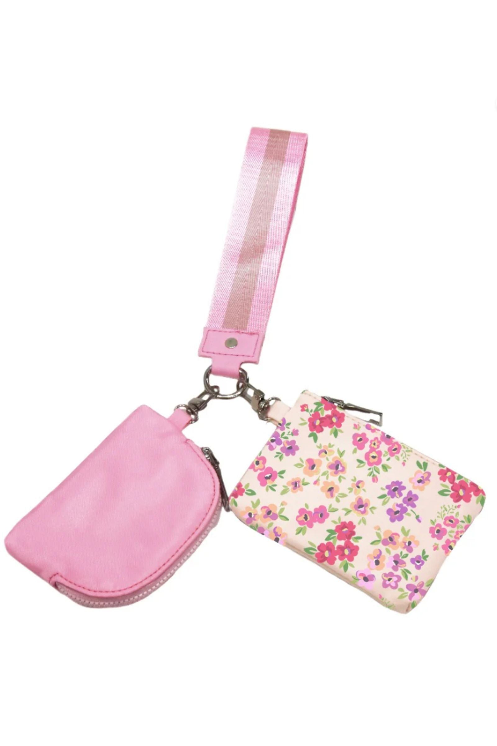 PRE-ORDER Summer Spritz Dual Pouch Wristlet shipping apx 4/30