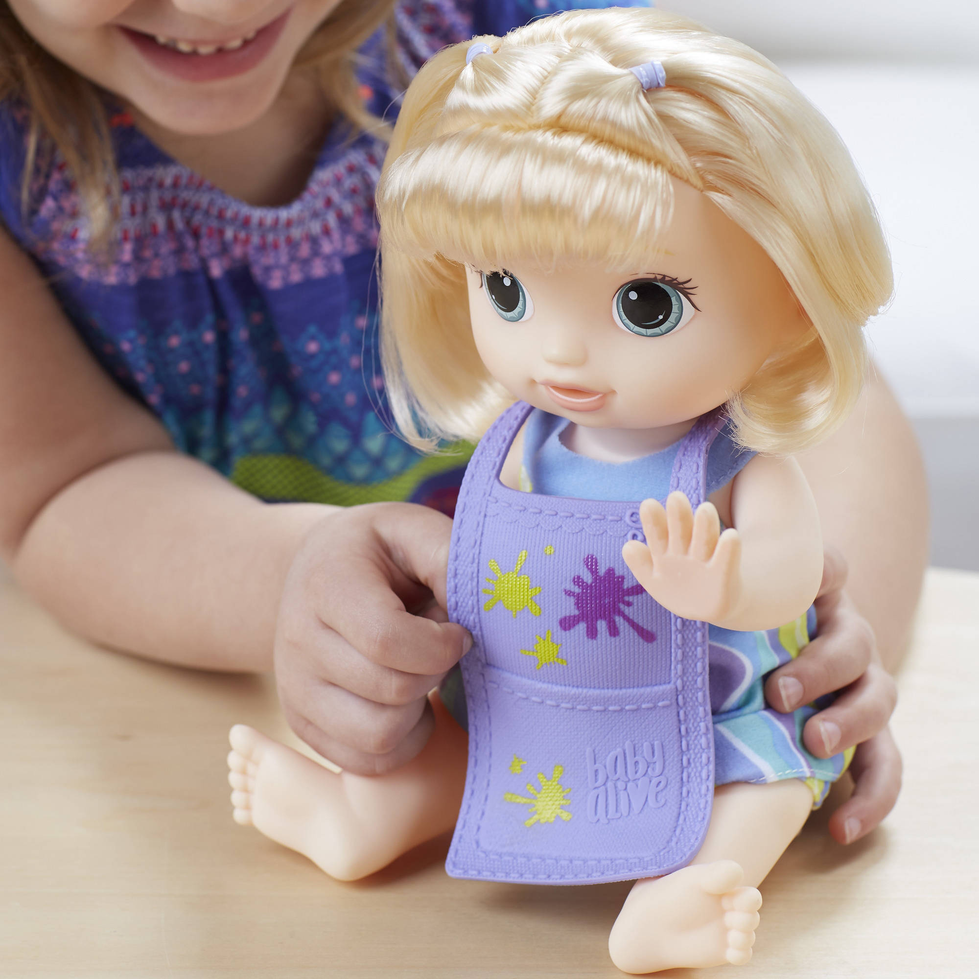 BABY ALIVE FINGER PAINT BABY BLONDE