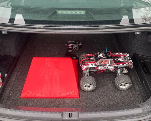 RC Car Ramp Heavy Duty Fly Wheels Stunt Ramps for Trucks and Cars