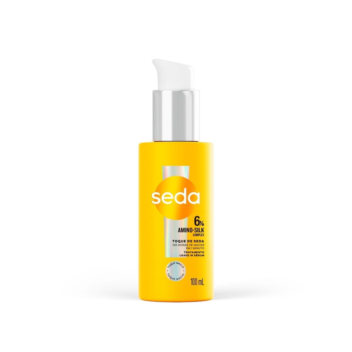 Leave-In Serum Tratamento Seda Toque de Seda 100ml Pump