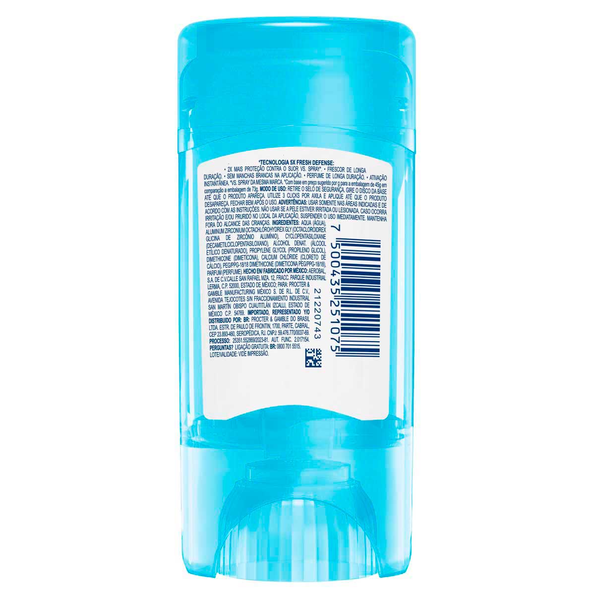 Antitranspirante Gel Lavender Secret 73g Leve Mais Pague Menos
