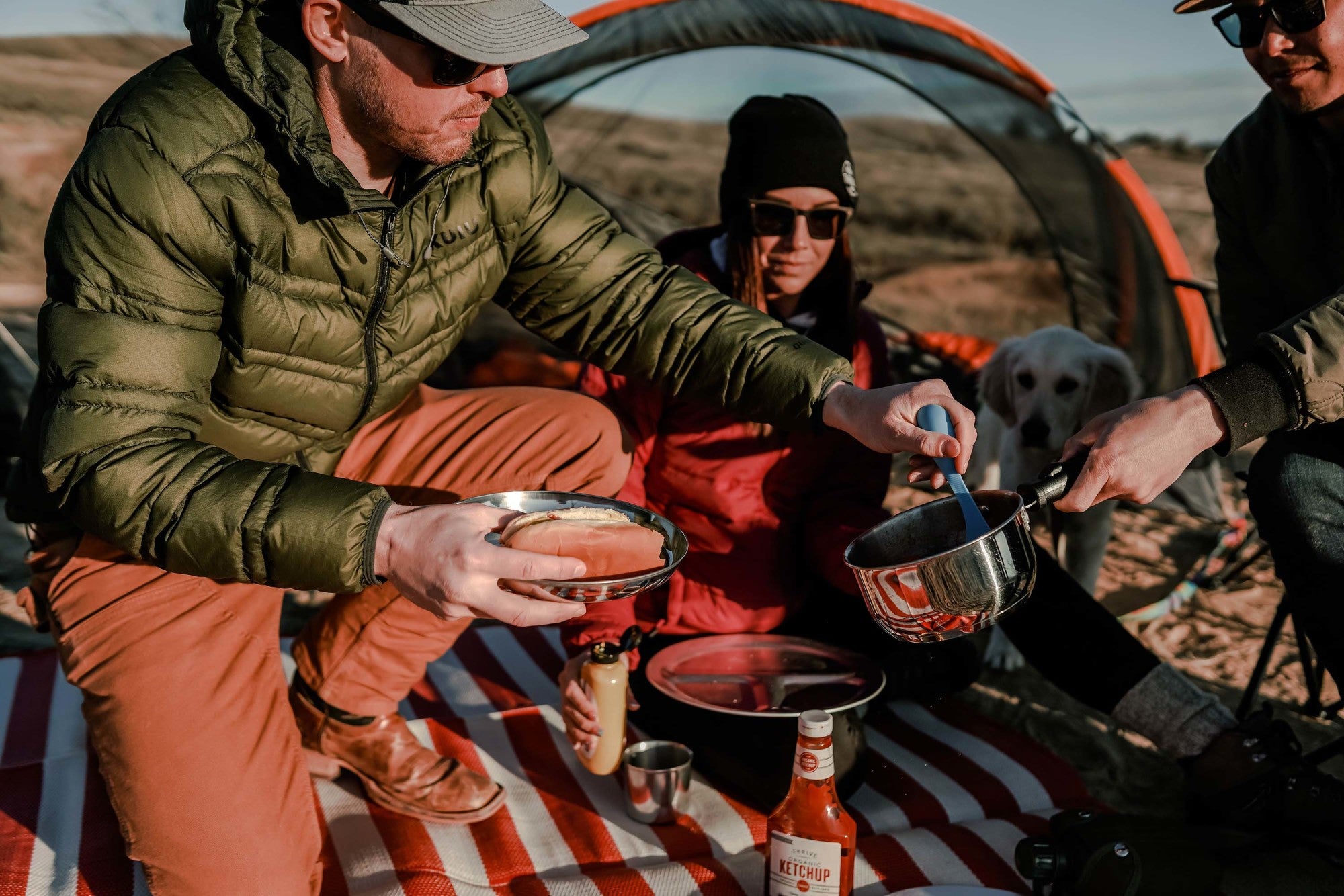 Stansport Heavy Duty - Stainless Steel Clad Cook Set