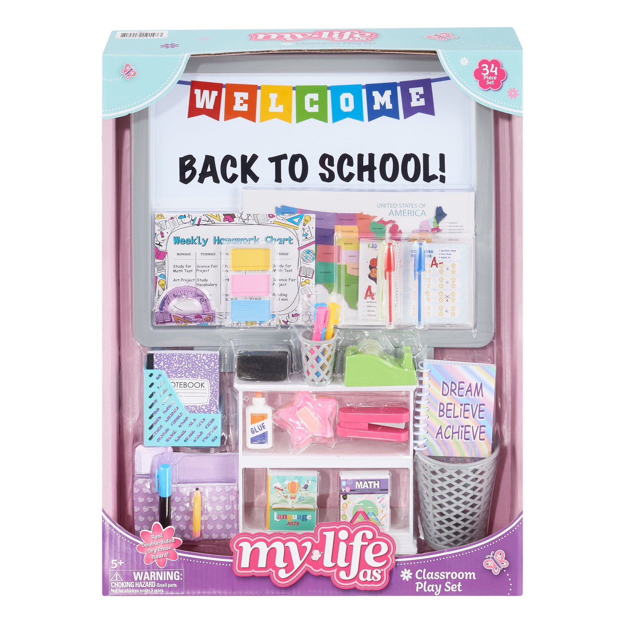 My Life As Classroom Play Set for 18 Inch Dolls