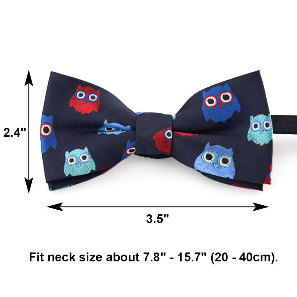GOGO Adjustable Dog Bow Ties Collar Christmas Festival Pet Bow Ties Neckties for Party Grooming Accessories-set A