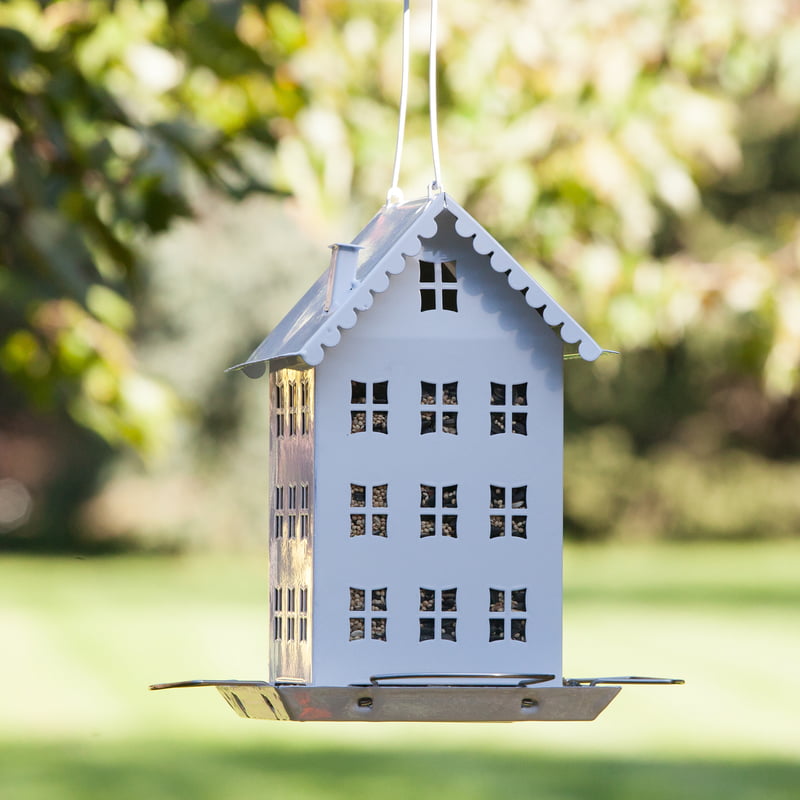 Perky-Pet Farmhouse Bird Feeder – 2.8 lb Capacity