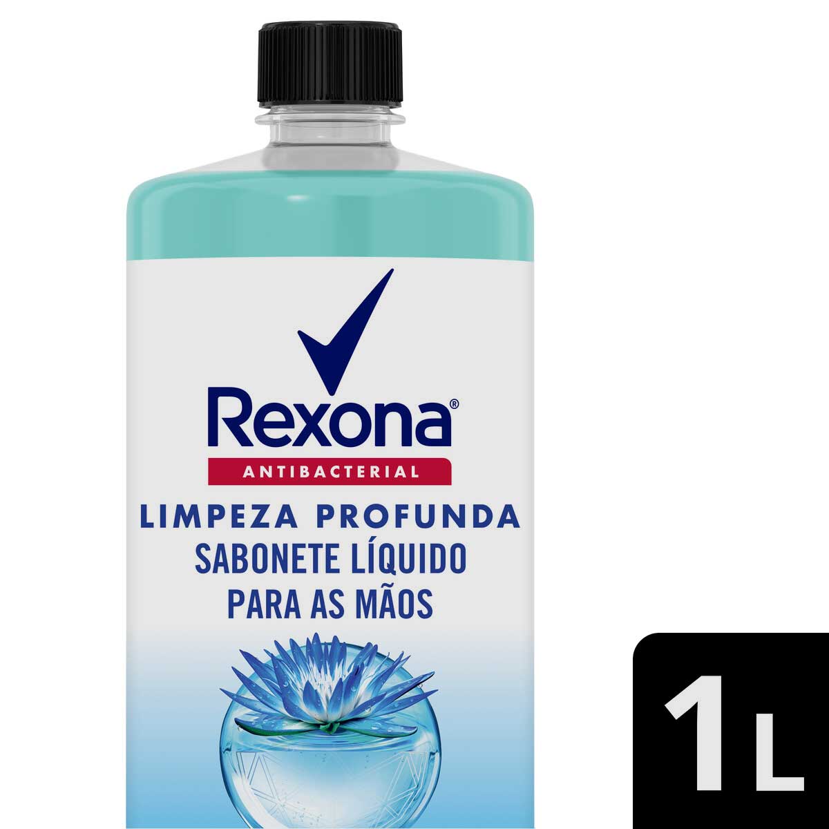 Sabonete Liquido para as Maos Rexona Limpeza Profunda 1L Refil Economico