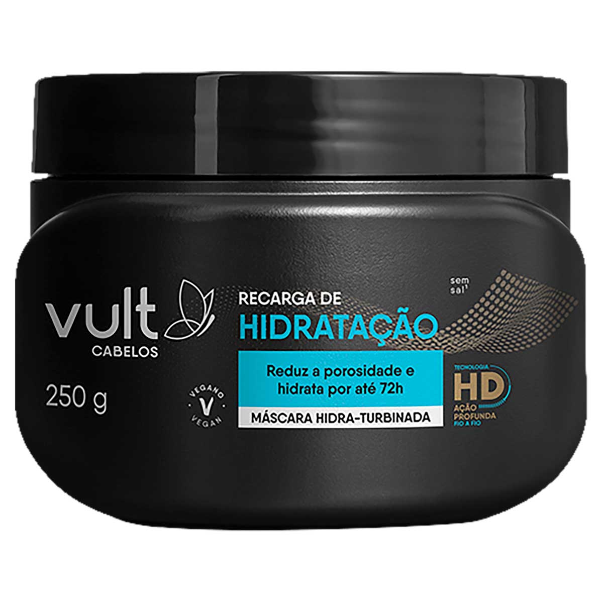 Mascara Vult Cabelos Recarga de Hidratacao 250g