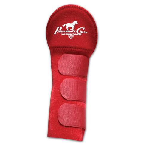 28PC Professional Choice Adjustable Western Horse Tail Wraps Crimson