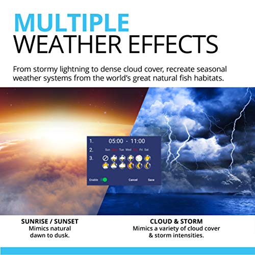 Fluval Aquasky Bluetooth LED Aquarium Light (18 Watt， 24-36