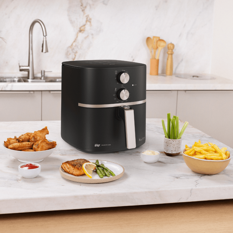 Fritadeira Elétrica WAP Air Fryer Grand Family 5,2L