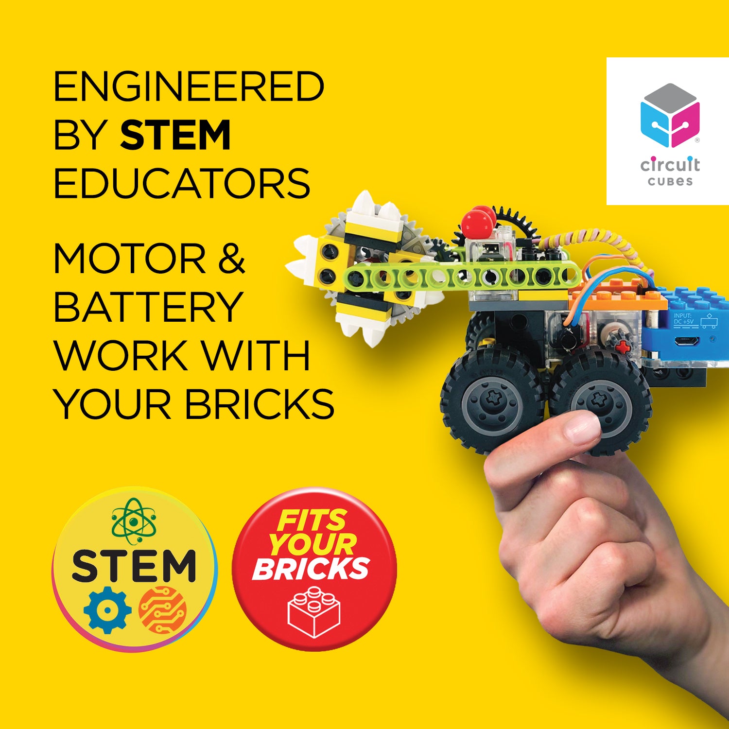 Circuit Cubes Robots Rumble 2-player Remote Control Robotics Kit 8-12