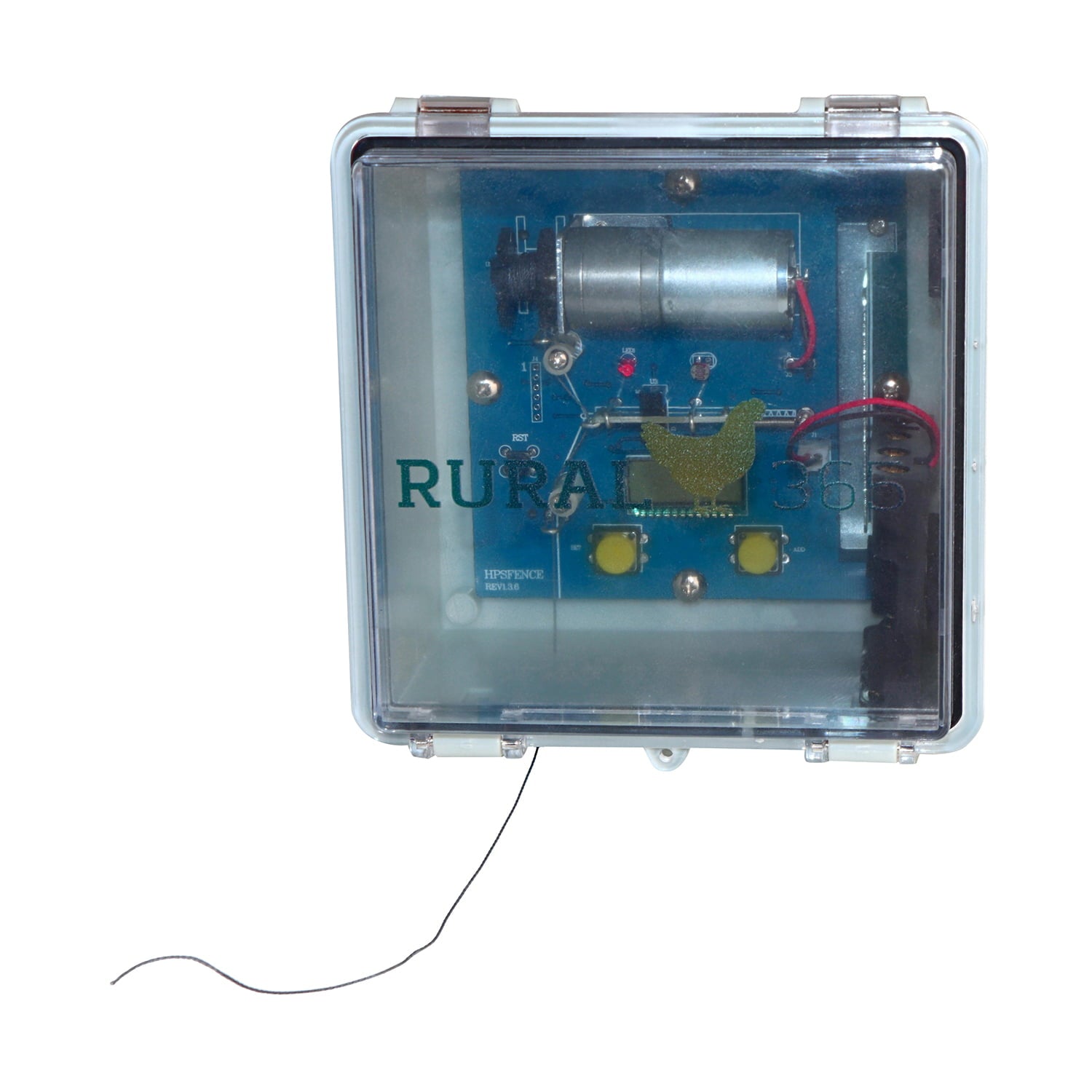 Rural365 Automatic Chicken Coop Door Electric Opener Panel with Adjustable Timer