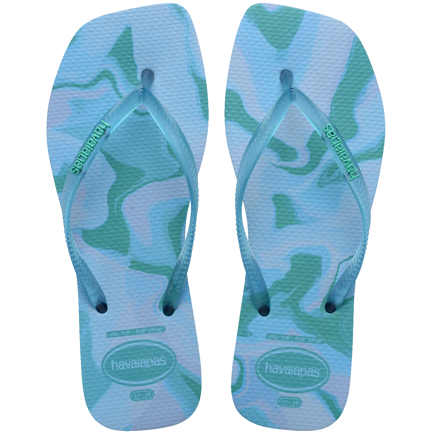 Chinelo Havaianas Slim Square Jelly