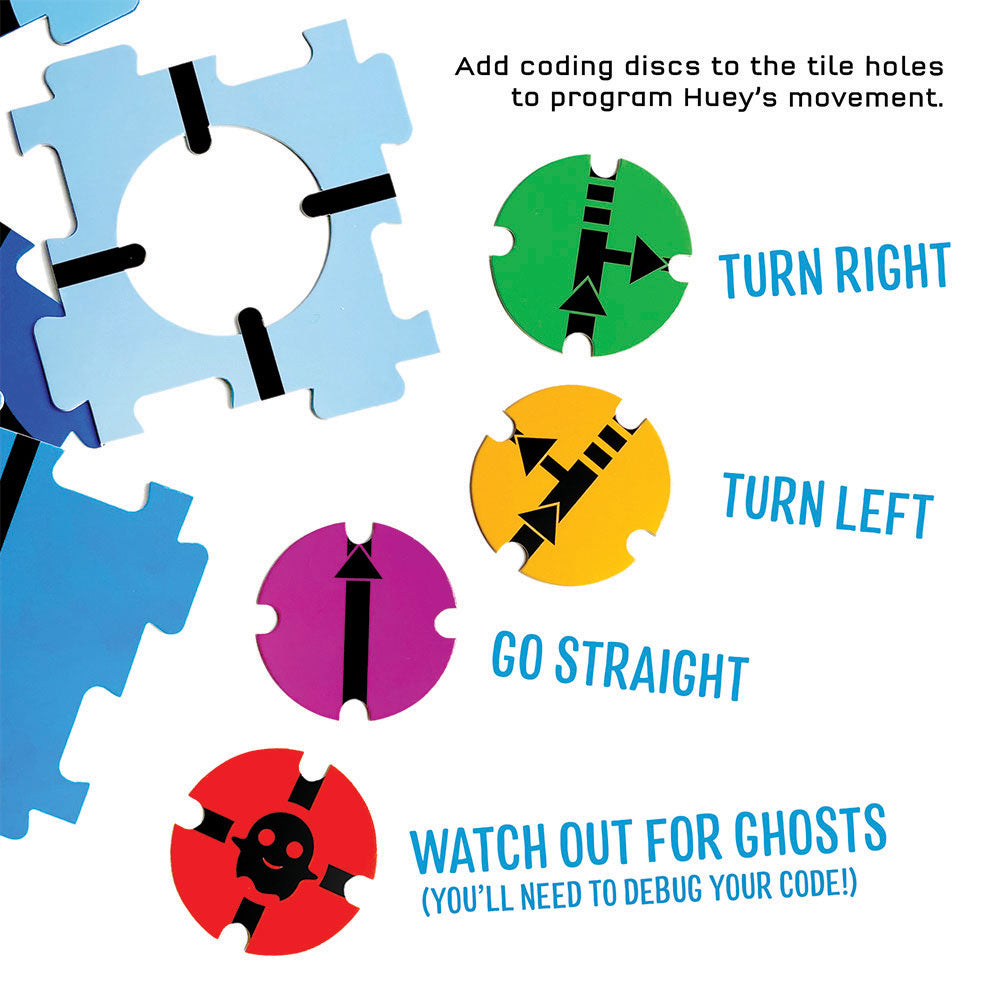 Huey: The Line-Tracking， Color-Sensing Robot (Not for Sale in Canada) (Other)