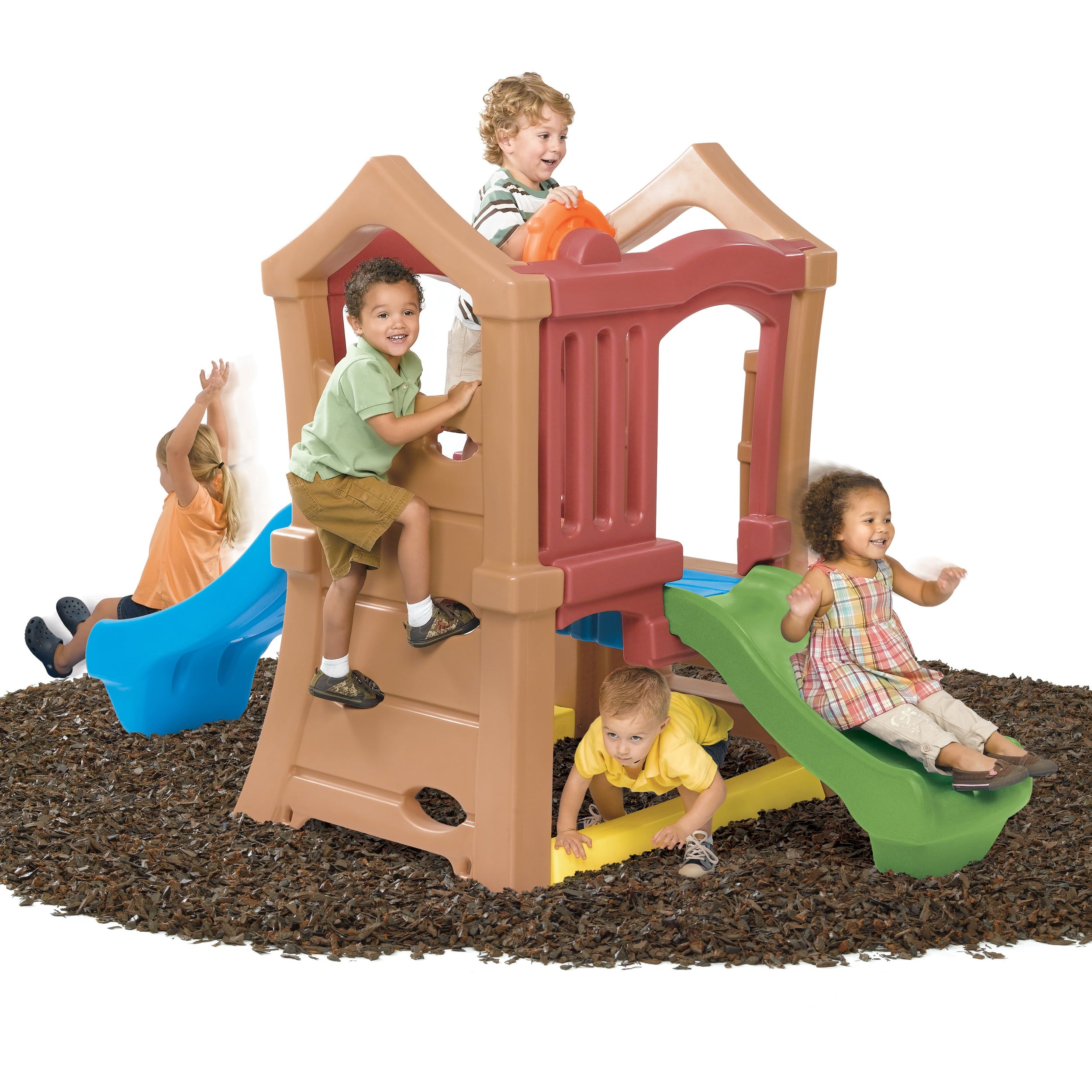 Step2 Play Up Double Slide Climber， Toddlers