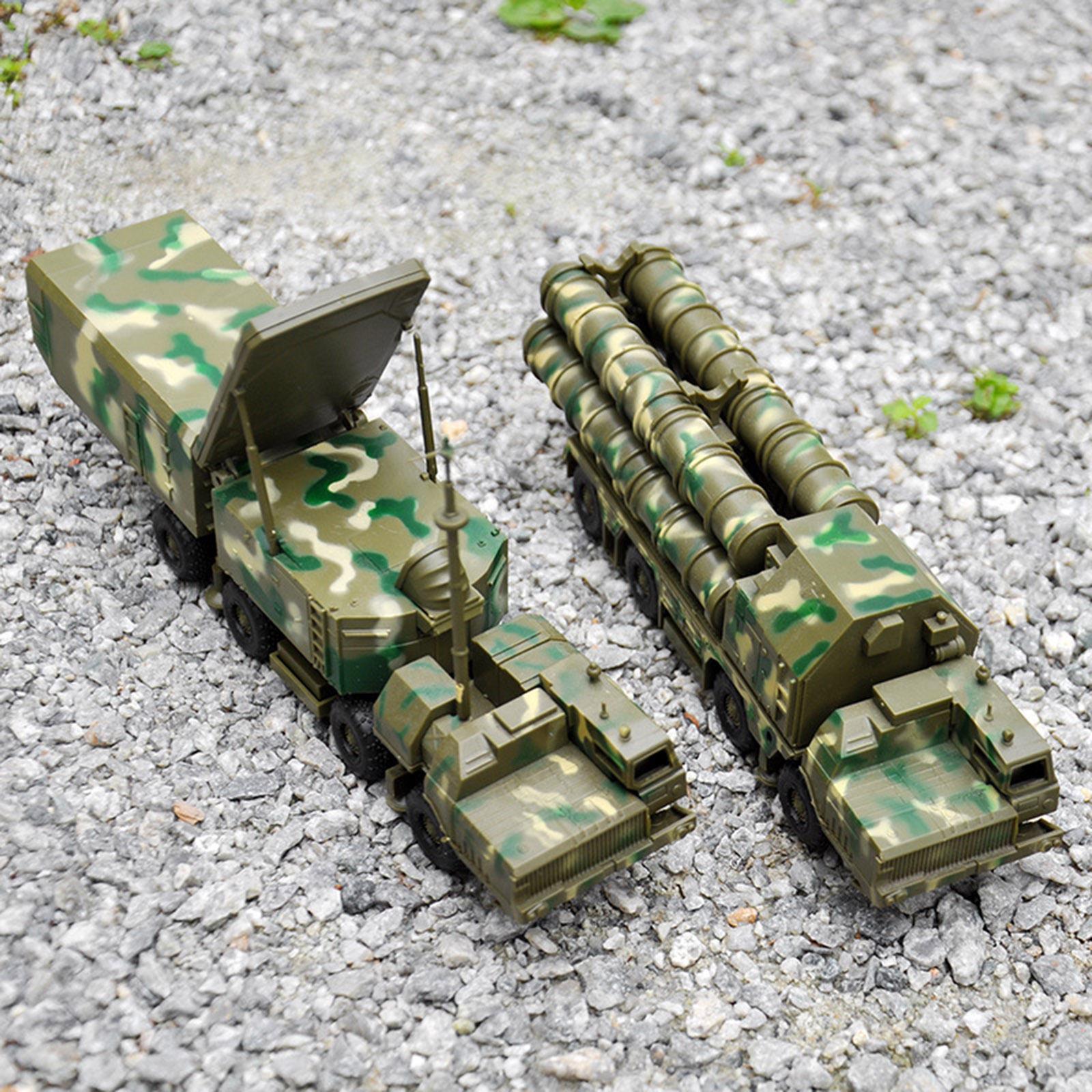 1/72 S-300 Systems Vehicle Building Diecast Model Car 4D Green