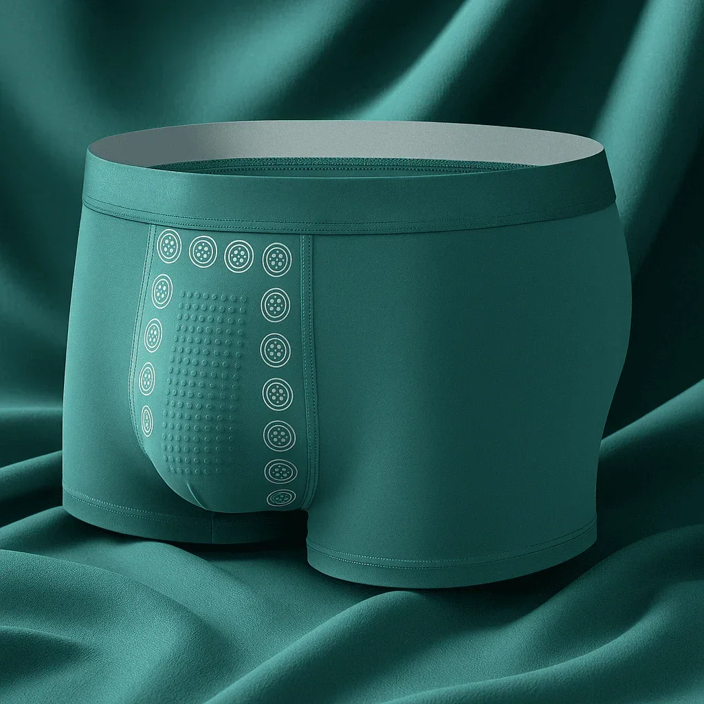 Kit de Cuecas VitalMen™ com Tecido Termorregulador e Antibacteriano / Alta Performance, Máximo Conforto!