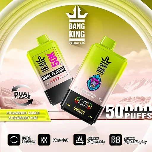🔥 Bang King 50K Puffs Double Flavours Disposable Vape