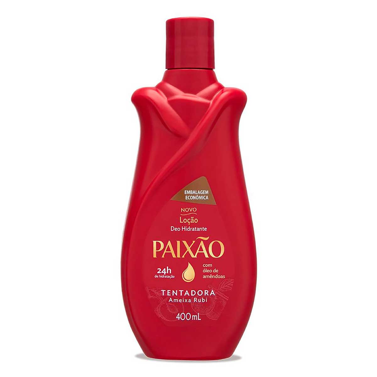 Hidratante Paixao Tentadora com Oleo de Amendoas acao desodorante 400ml