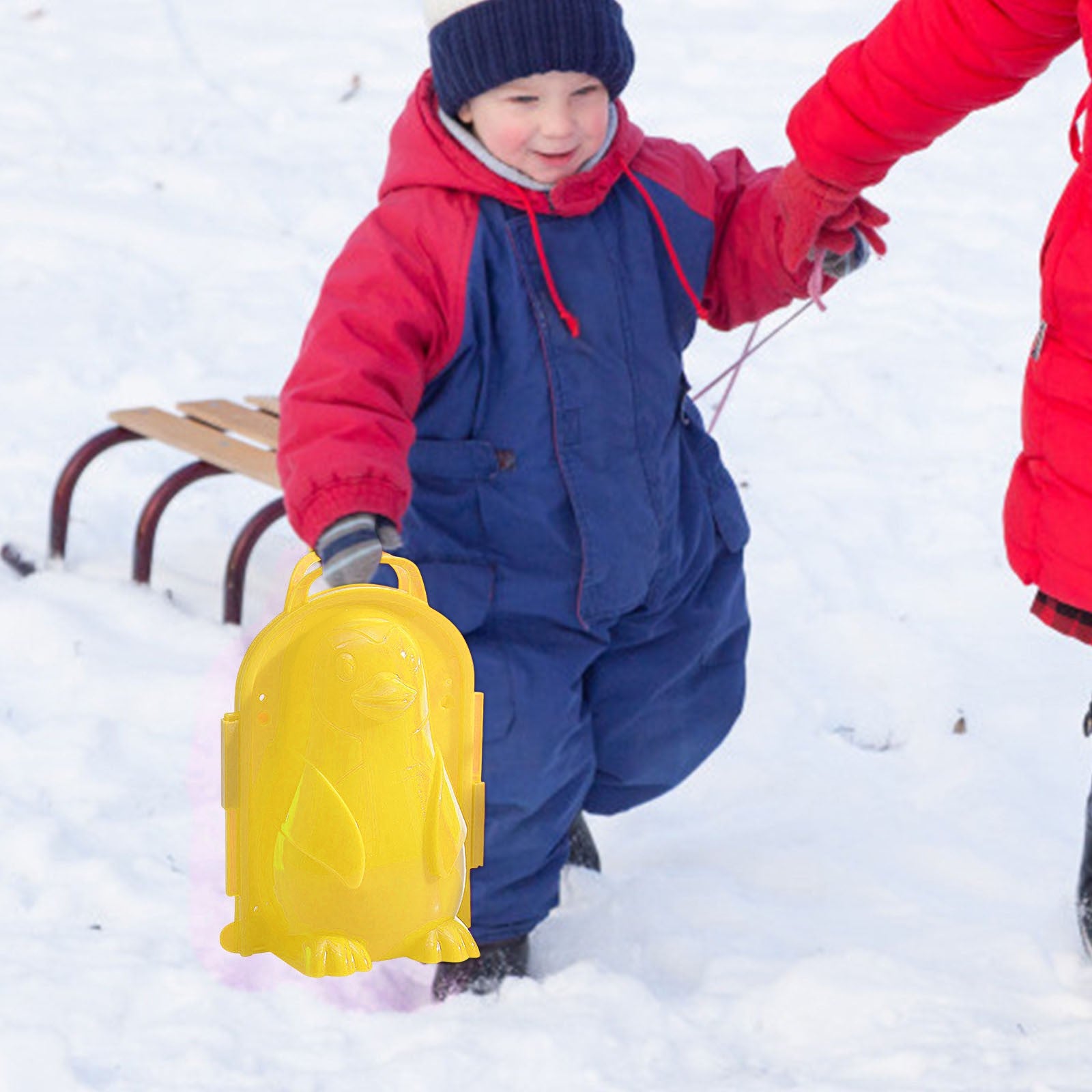 Fridja 3PCS Snow Snowball Maker Clip Maker Animal Shaped Snow Sand Mold Tool Winter Kids