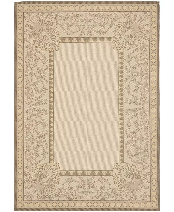 Safavieh Courtyard Beige and Dark Beige 5'3