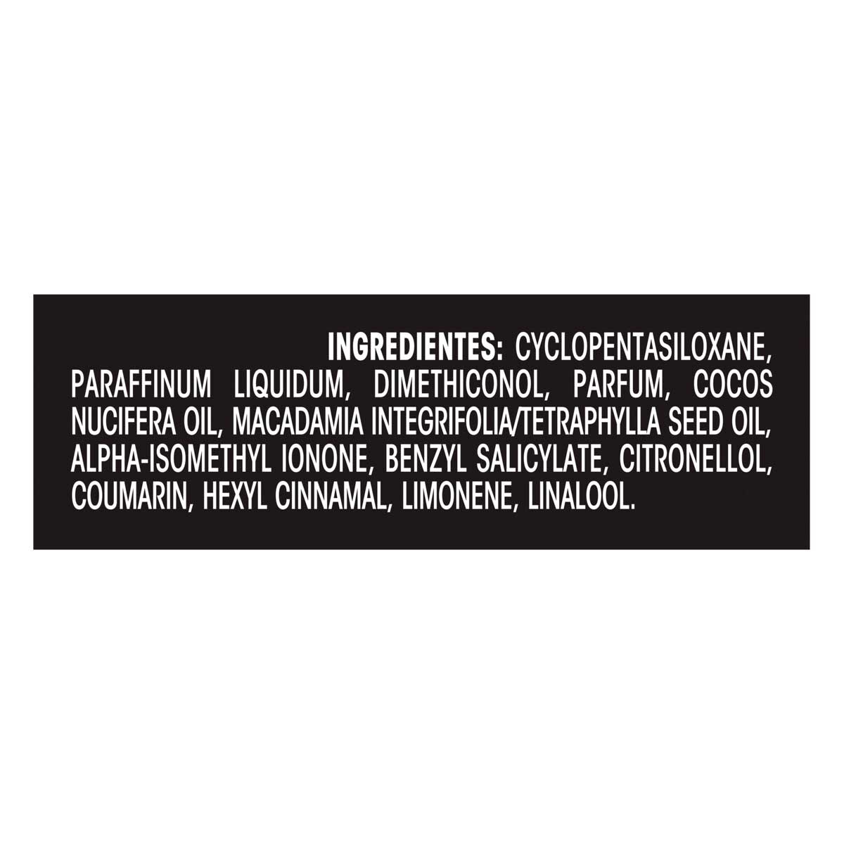 Oleo Finalizador Tresemme Brilho Lamelar Frasco 60ml Spray