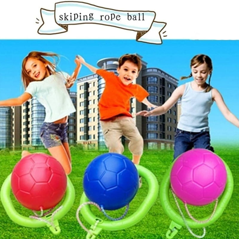 Skip Ball Children Exercise Coordination And Balance Hop Jump Playground Toy New