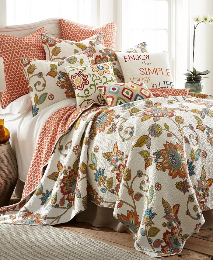 Levtex Clementine Ikat Pillow 14