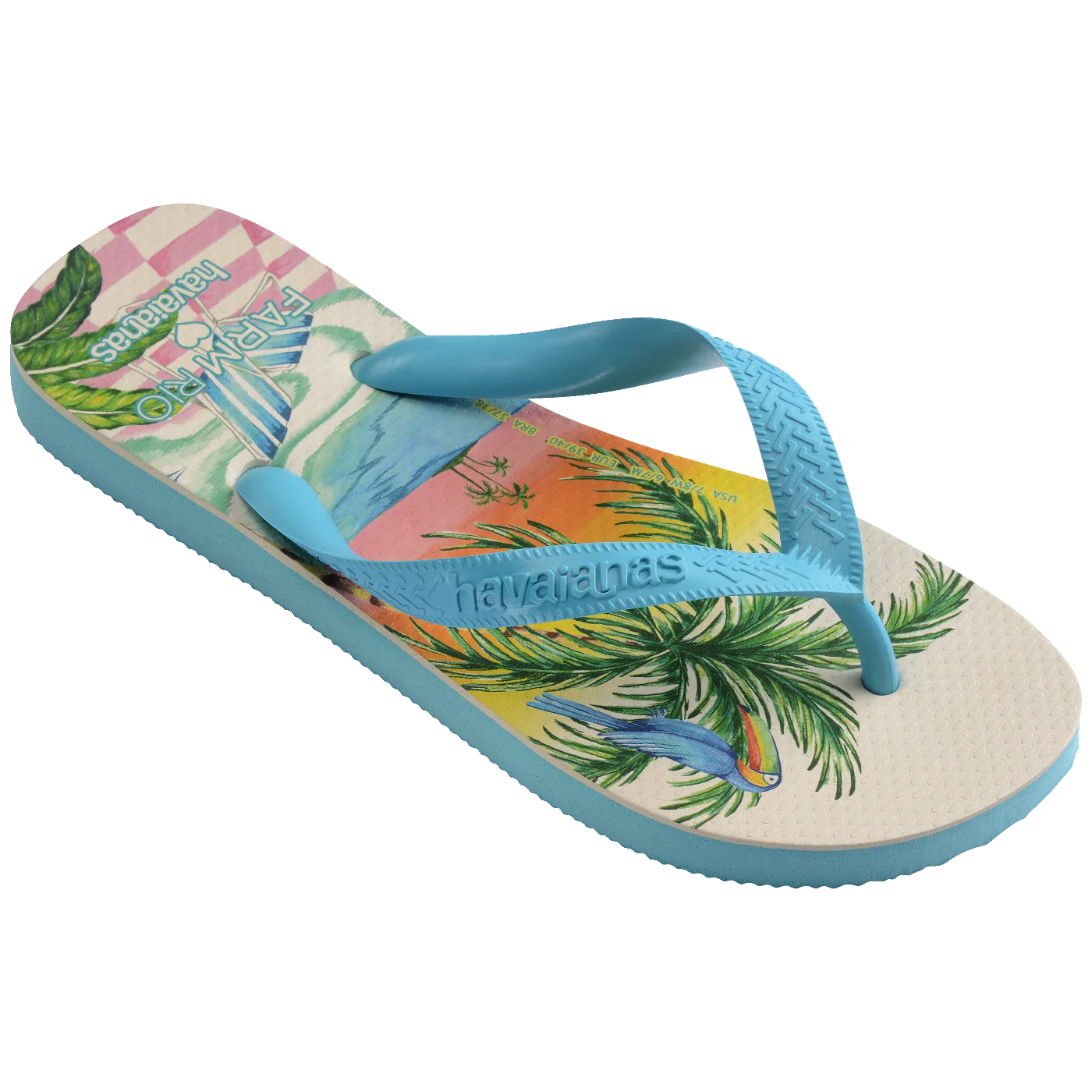 Chinelo Havaianas Farm Paisagem Solar