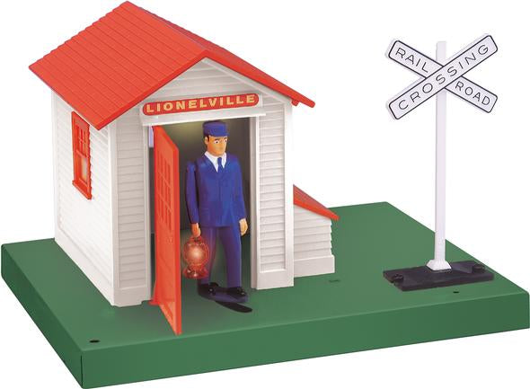 Lionel O Gauge Plug Expand Play Lionel O Gaugeville Auto Gateman Electric Train Operating Accessory