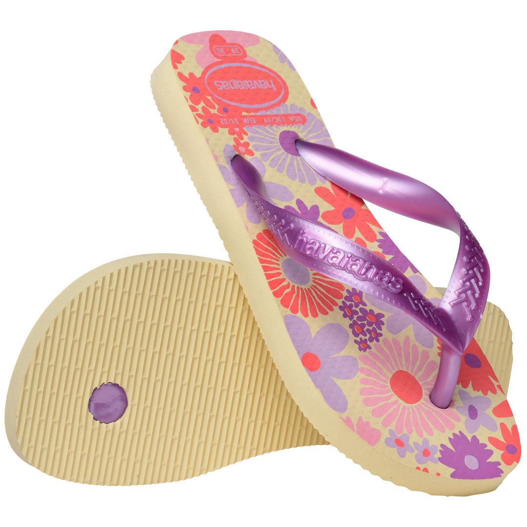 Chinelo Havaianas Infantil Flores