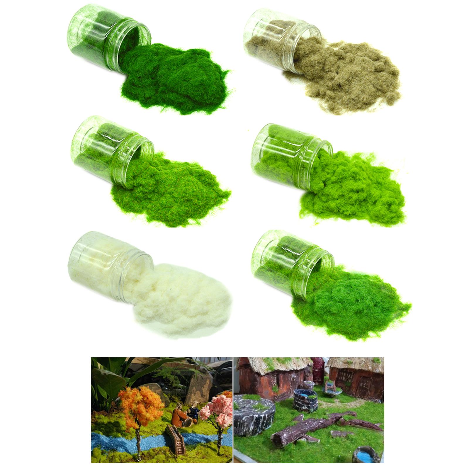 Static Grass Simulation Model Grass Scale DIY Model Grass Tufts for War Gaming