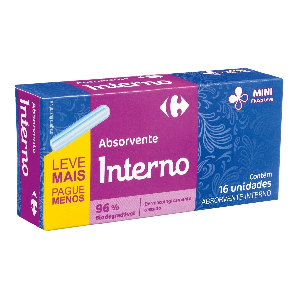 Absorvente Intimo Carrefour Mini 16 Unidades