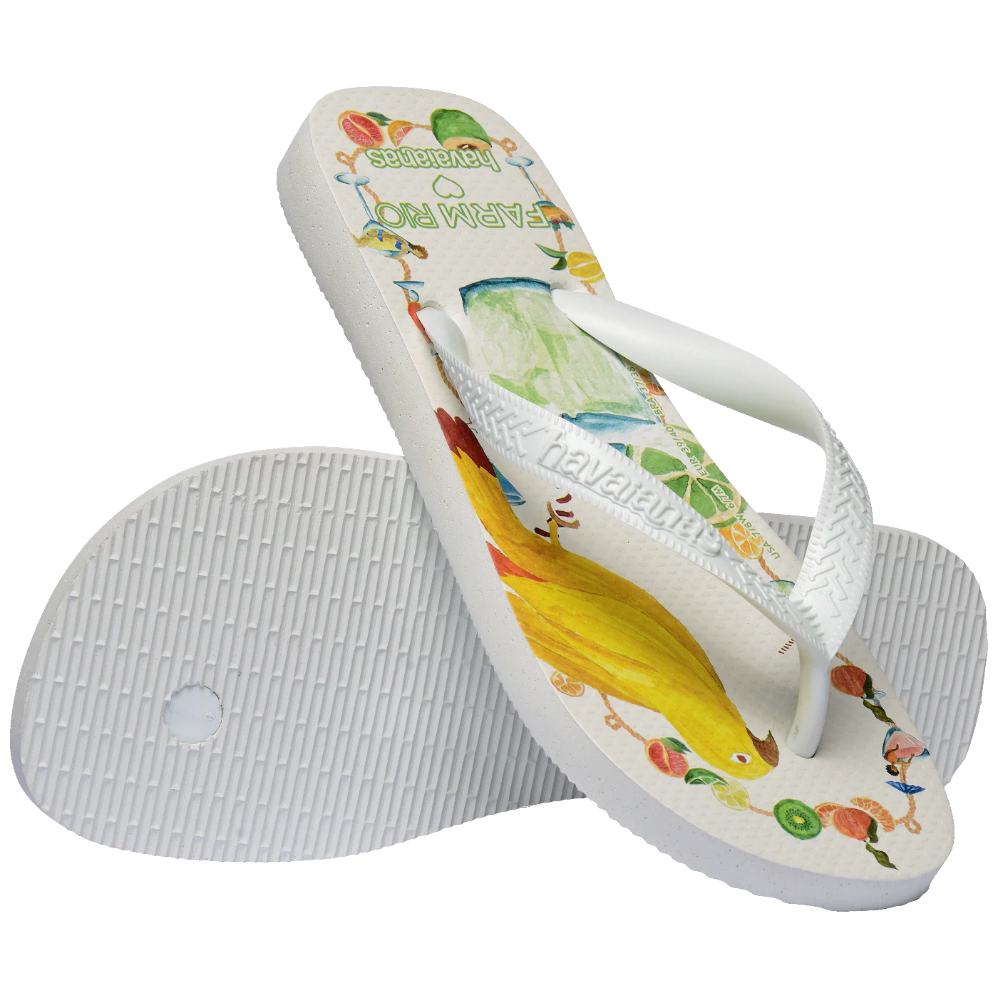 Chinelo Havaianas Farm Coquetel