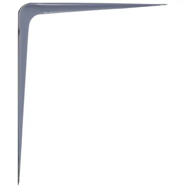 Hillman Strong Arm Gray Shelf Bracket